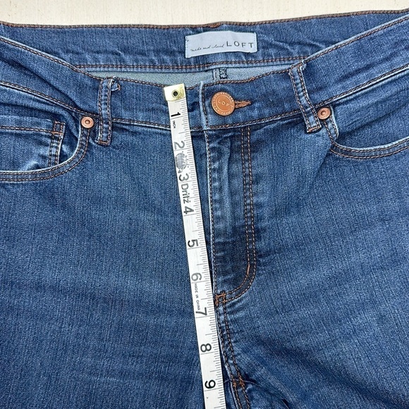 LOFT Modern Skinny Jeans Size 28/6 - Picture 13 of 14